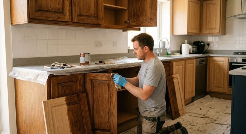 Kitchen Cabinet Refinishing in Kokomo, IN