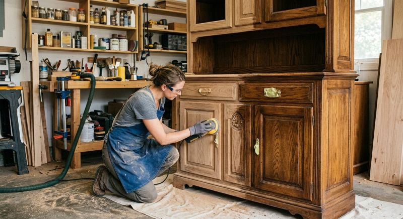 Wood Cabinet Refinishing in Indianapolis, IN
